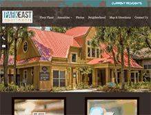 Tablet Screenshot of parkeasttampa.com